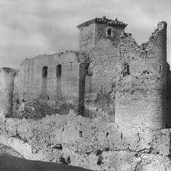 Castillo en blanco y negro